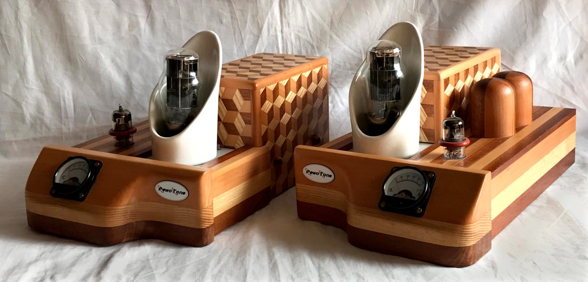 Stereo-Verstärker-Anlage in Röhrentechnik mit Monoblock-Verstärkern – Das PewoTone&nbsp;6AS7G